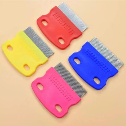 1 pcs Hair Lice Comb Brushes Terminator Fine Egg Dust Nit Free Removal Stainless Steel Lice Comb