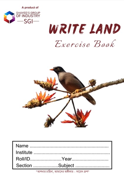 Write Land 84PAGE  notebook