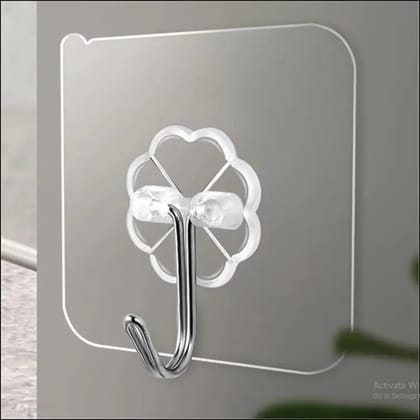 Transparent Strong Self Adhesive Wall Hook