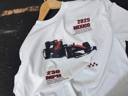 Ferrari White oversized t-shirt