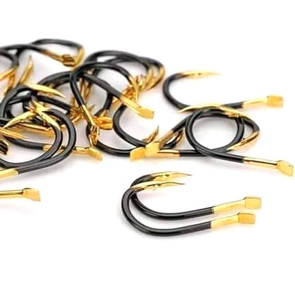 Shark High Carbon Steel Hooks (60pis) - শার্ক হাই কার্বন ইস্পাত হুক (৬০ পিছ)