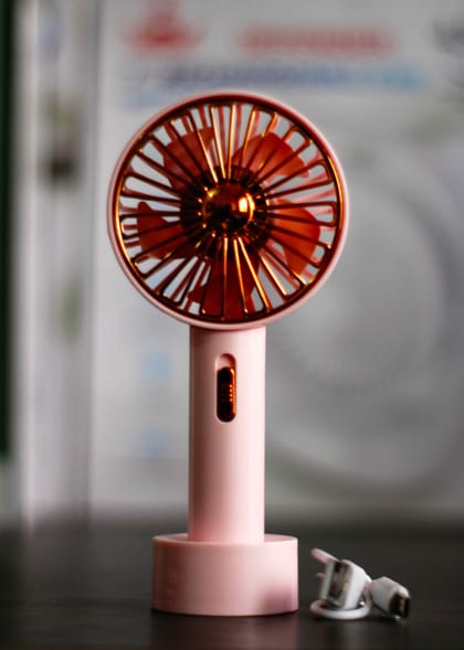 Handheld Portable USB Rechargeable Desktop Fan Office Room Outdoor Traveling Cooling Fan