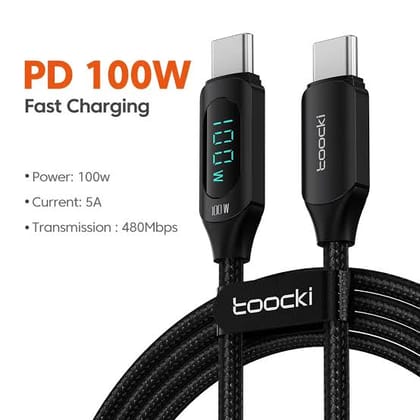 Toorki PD 100 wat USB cable Type C To Type C Orginal
