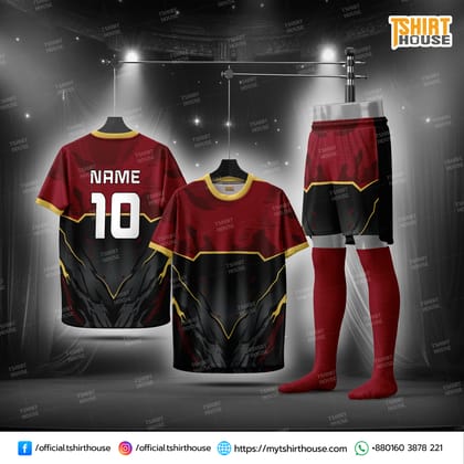 প্রিমিয়াম সাবলিমেশন স্পোর্টস জার্সি