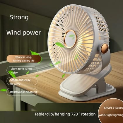 5 speed mini clip fan