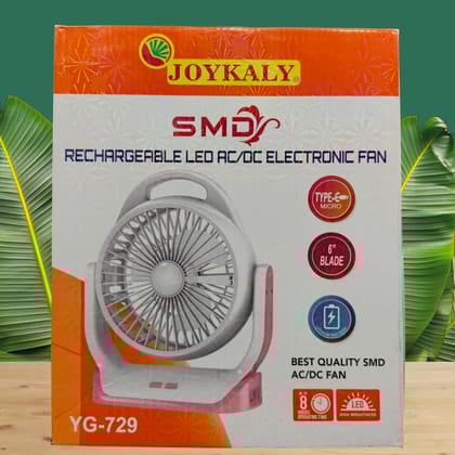 YG-729 rechargeable fan