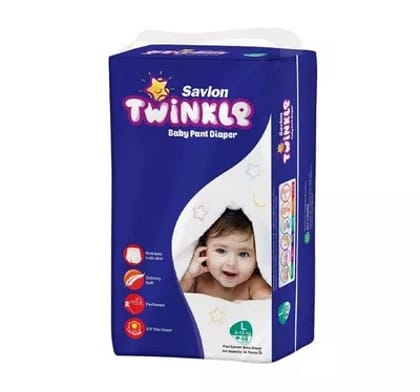 Savlon Twinkle Baby Pant Diaper L 8-15 kg
