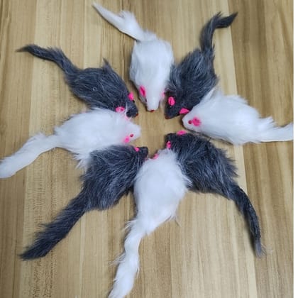 Big Size 1pcs Furry Pet Cat Toys Mice, Cat Toy Mouse, Pet Toys for Cats, Cat Catcher for Feather Tails