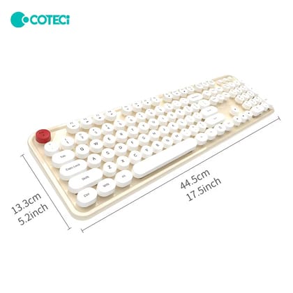 COTECi 84021 Wireless Keyboard and Mouse Combo