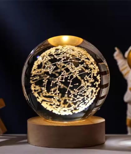 3D Crystal Ball Constellation 1 Color/ 7 Color