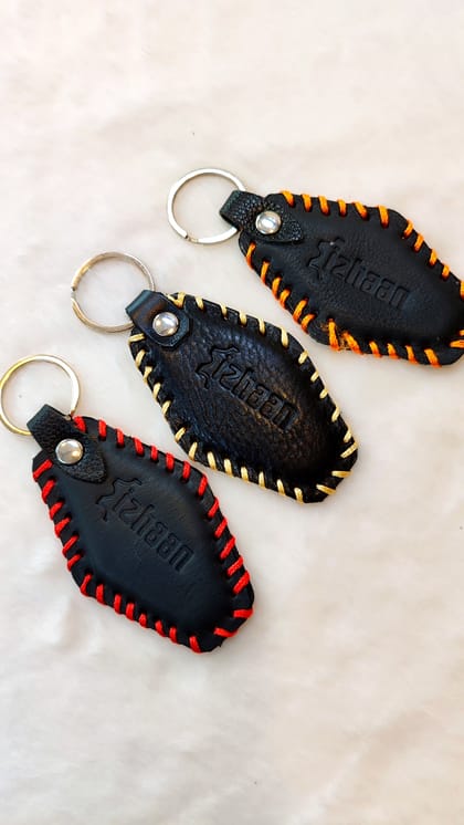 ১০০% চামড়ার চাবির রিং