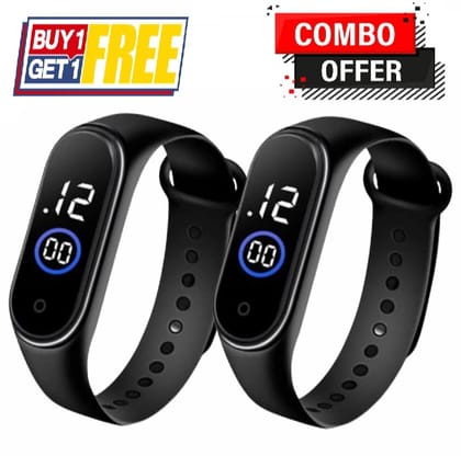 LCD Dgital Ring Touch Watch for man and women
