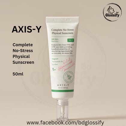 AXIS-Y No Stress Physical Sunscreen (50ml)