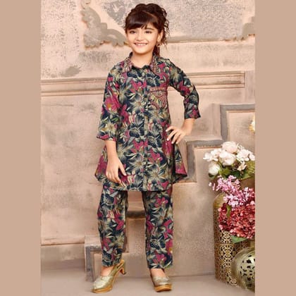 Trending Dress for Kids Girls Co Ords Sets