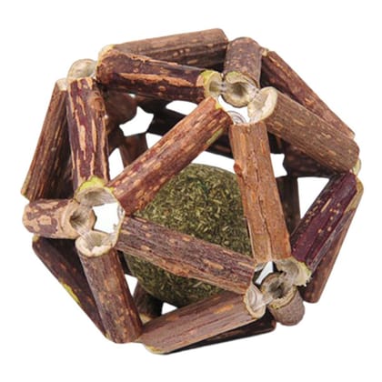 Catnip Ball Cat Toys Interactive Toy Cleaning Cats Teeth Healthy Catnip Ball