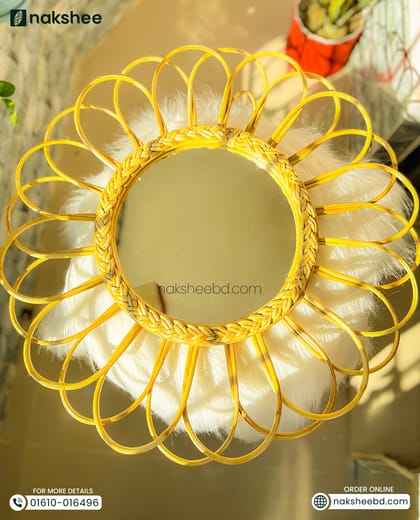 Rattan Frame Mirror RM03