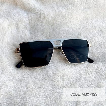 122_Square Metal Sunglass