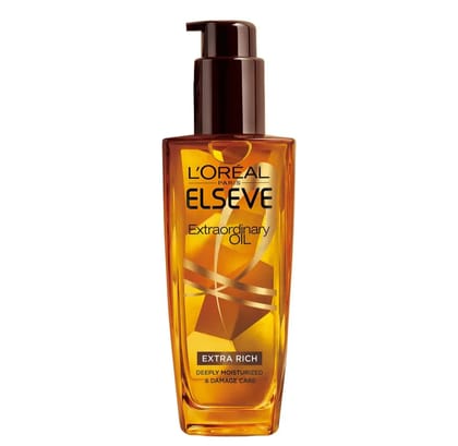 Loreal Paris Elseve Extraordinary Oil Extra Rich Deeply Moisturized and Damage Care Hair Oil 100ml