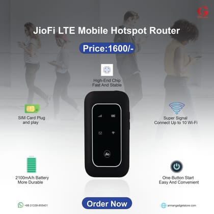 Jio 4G Plus Pocket Router