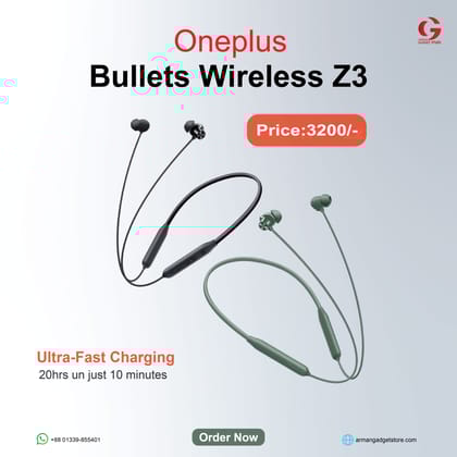 OnePlus Bullets Wireless Z3 Neckband