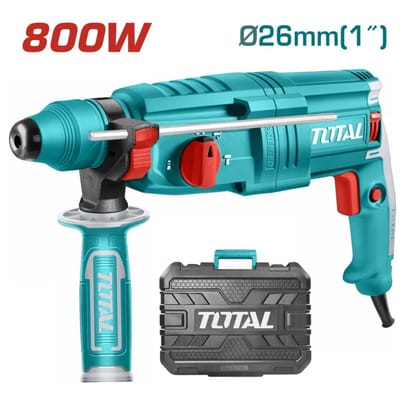 TOTAL 800w Rotary Hammer Drill