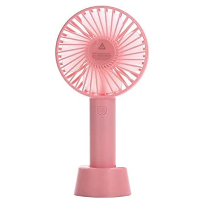 Portable Handheld & Desktop Fan – USB Rechargeable, 3 Speeds