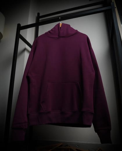 400+ GSM OVERSIZED HEAVYWEIGHT HOODIE 🇧🇩🔥 IN MARRON.
