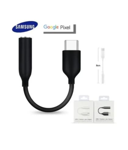 Type C to 3.5mm Jack Earphone Converter . samsung headphone converter