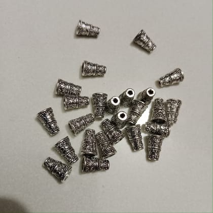 Necklace making cap pair