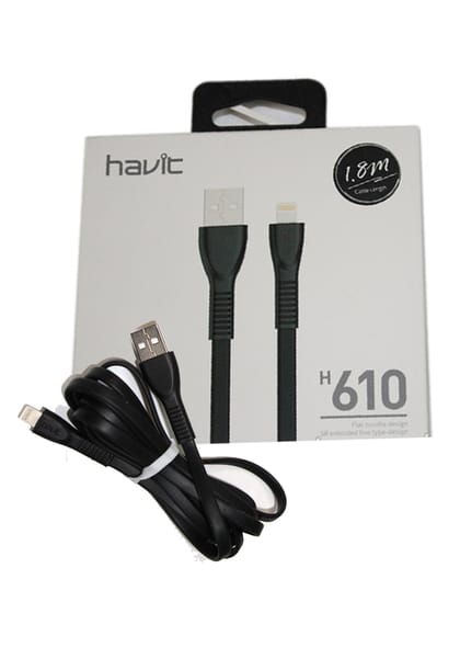 HAVIT H610 Data And Lightning Charging Cable For IPhone (1M)