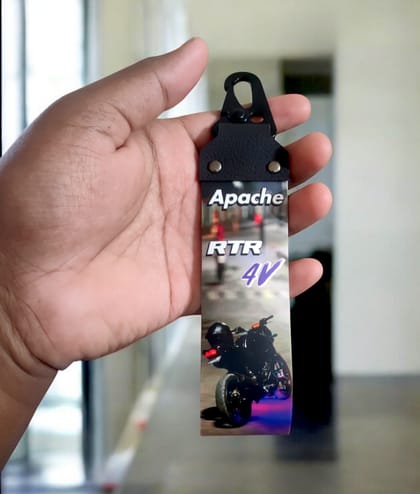 TVS Apache 4v Premium KeyRing. CODE-1