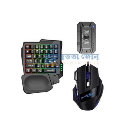 GearUP K190 Mobile Gaming RGB Keyboard & Mouse Combo