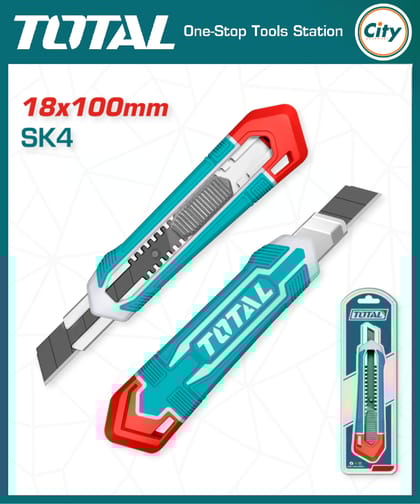 অ্যান্টি কাটার ১৮ এম এম স্ন্যাপ অফ ব্লেড নাইফ TOTAL THT511815