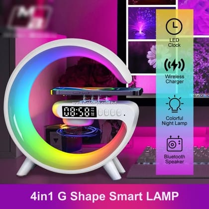 G63 Atmosphere RGB Light Bluetooth Speaker With Wireless Charging