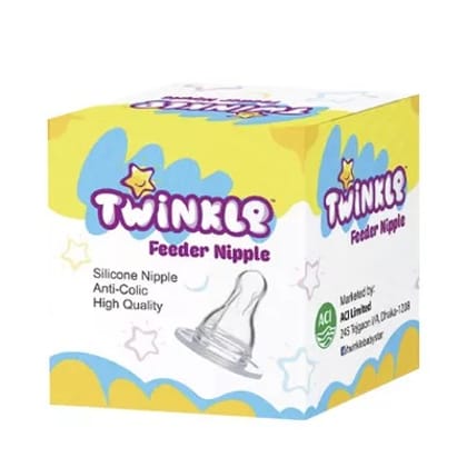 Twinkle Baby Feeder Nipple L (6 Months +)