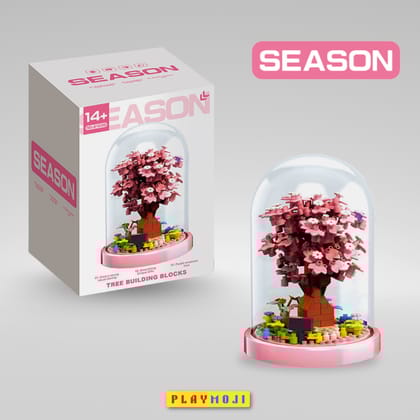 Sakura tree house [Larger model with a dust cover]