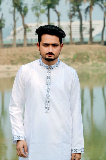 Simple & Stylish Cotton - Panjabi