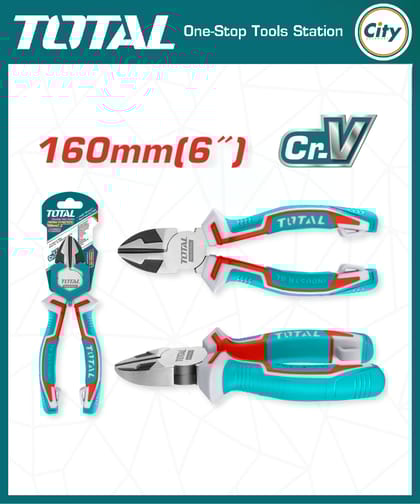 ৬ ইঞ্চি ডায়াগোনাল কাটিং প্লায়ার TOTAL THT230606