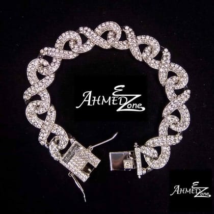 Trendy Iced Out Bracelet Golden Edition