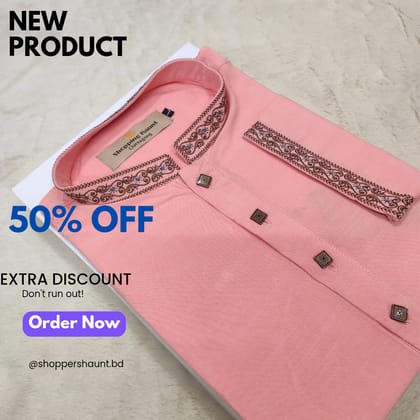 Premium Cotton Embroidery Panjabi for Eid 010