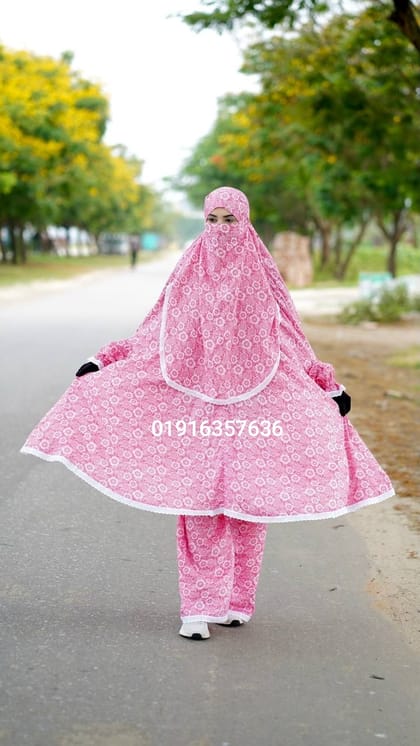 লিনেন কটন ফেব্রিকস খিমার প্লাজু সেট