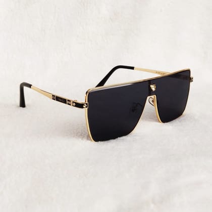113_Premium Oversize Metal Sunglasses