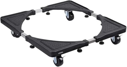 Universal Adjustable Heavy-Duty Appliance Base with 360° Rotating Wheels