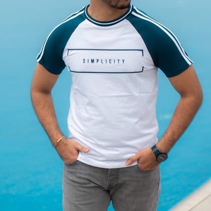 Premium Raglan Cut T-shirt - Blissful SIMPLICITY