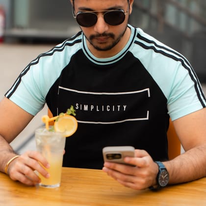 Premium Raglan Cut T-shirt - Celestial SIMPLICITY