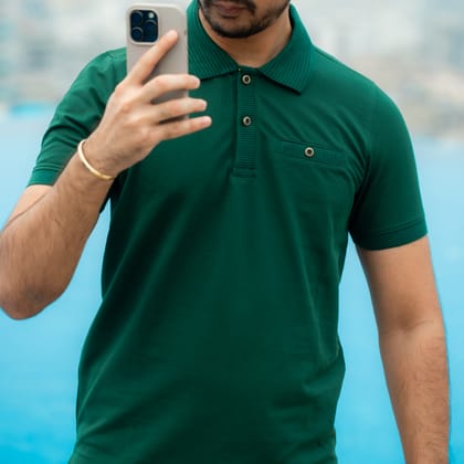 Premium Quality Structured Pique Polo - Ripple