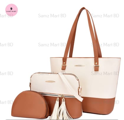 Premium Designer-Inspired Handbag 3 in 1 Set for Effortless Elegance