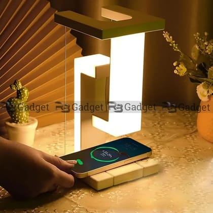 Anti-Gravity LED Desk Lamp with Wireless Charger
