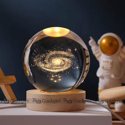 3D Crystal Ball – Galaxy