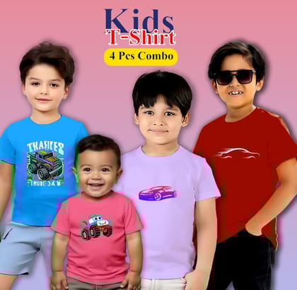 Kids Comfortable Combo T-Shirt (Cotton)